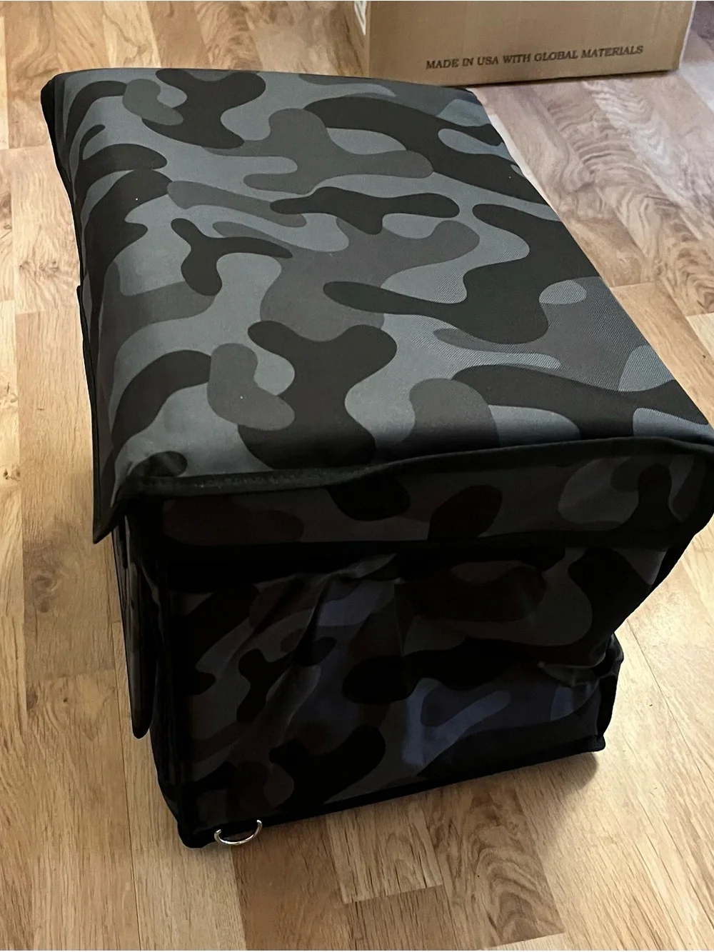 Camouflage Foldable Cat Indoor/Outdoor House with Escape Window